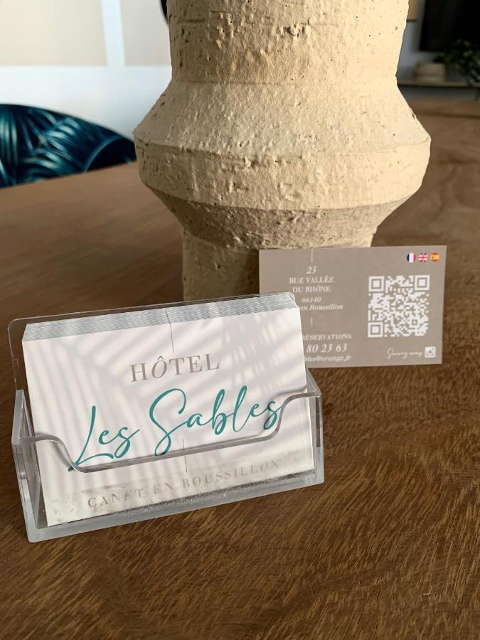 Hotel Les Sables - Urban Style - By Logis Hotels Кане Экстерьер фото