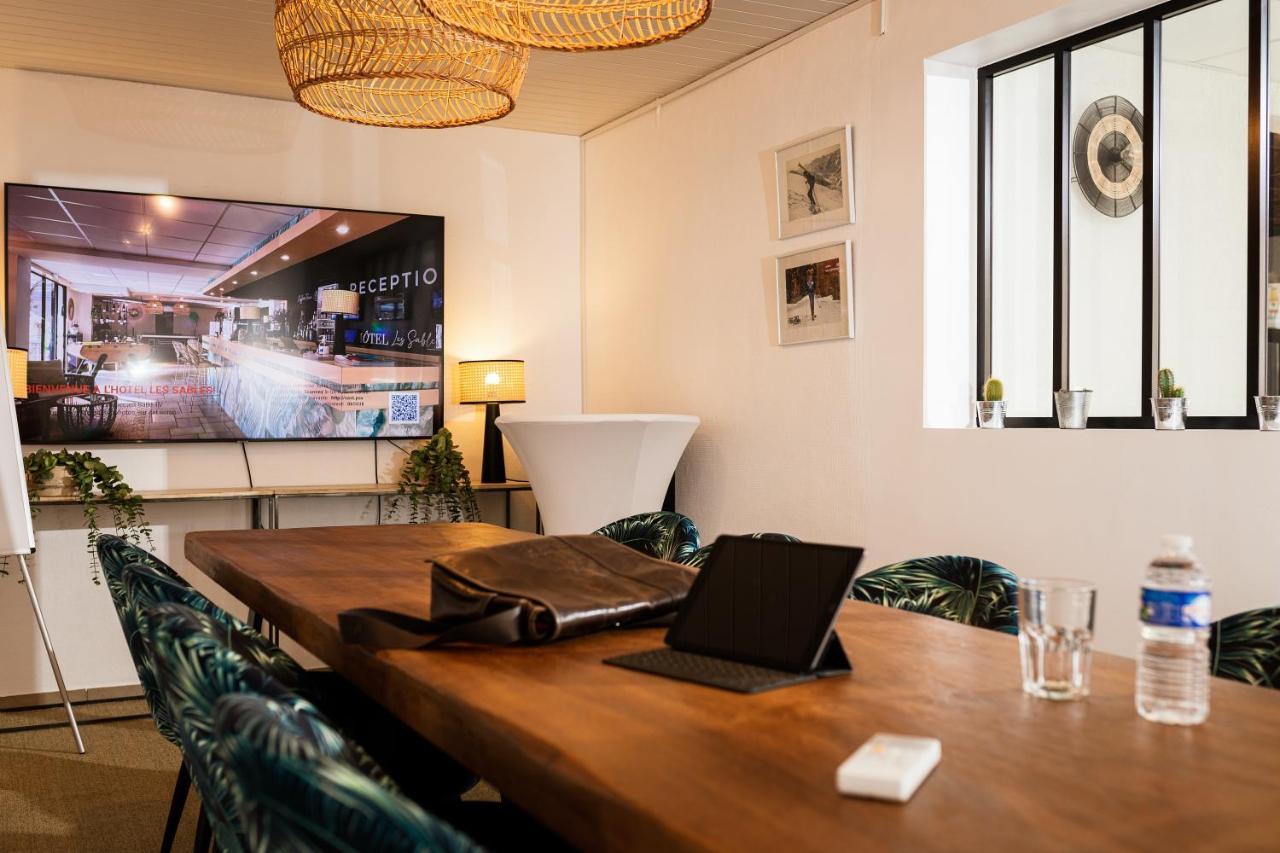 Hotel Les Sables - Urban Style - By Logis Hotels Кане Экстерьер фото
